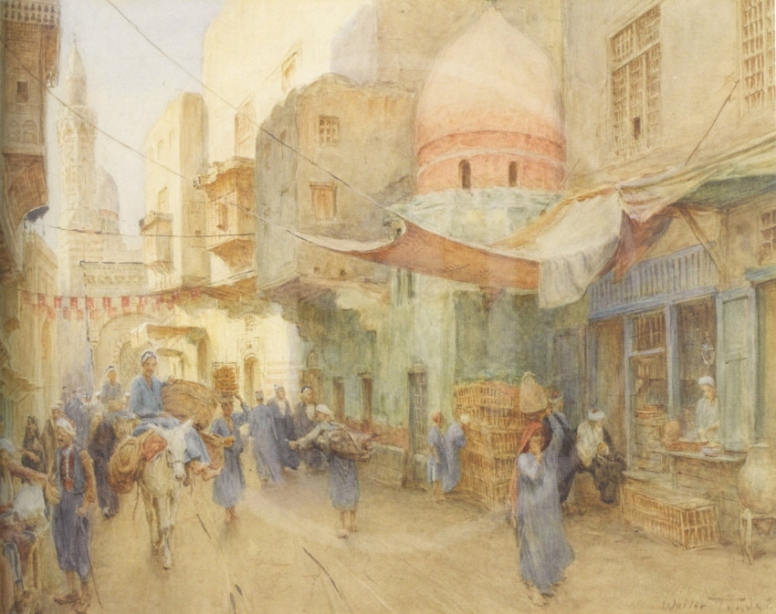 Roofe Tyndale A Cairo Street Scene