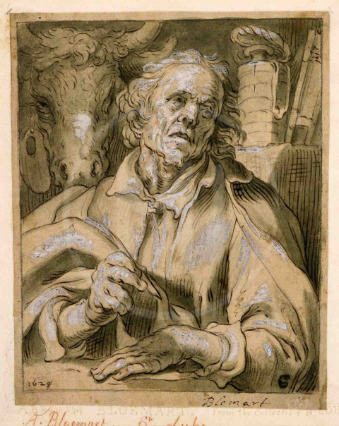 ABRAHAM BLOEMAERT Saint Luke