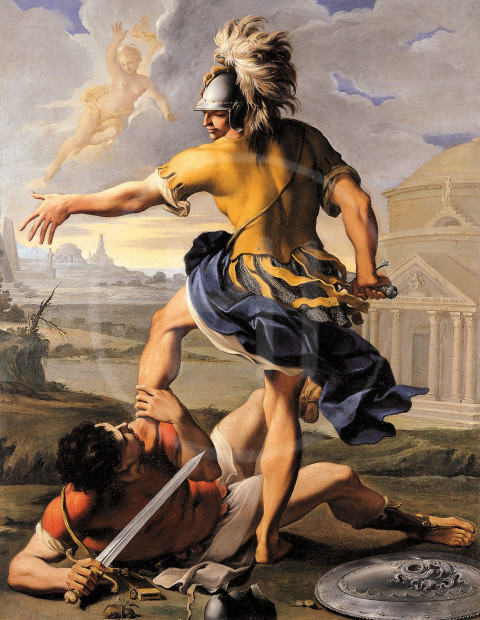 Aureliano Milani   The Combat of Aeneas and Turnus